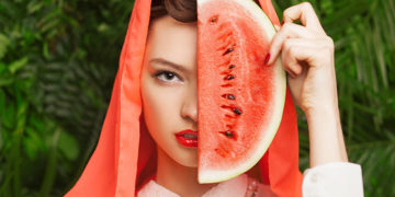 Chăm sóc da bằng dưa hấu