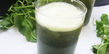 Da đẹp mềm mịn với rau má