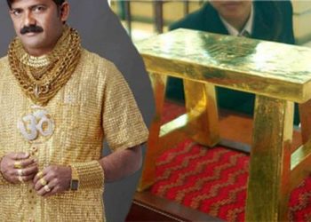 Mặc Áo Sơ Mi Dát Vàng 24 Cara Để Tuyển Vợ