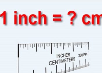 1 inch bằng bao nhiêu cm