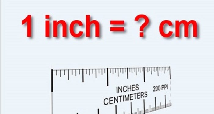 1 inch bằng bao nhiêu cm
